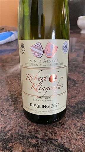 Alsace Robert Klingenfus Riesling 2024