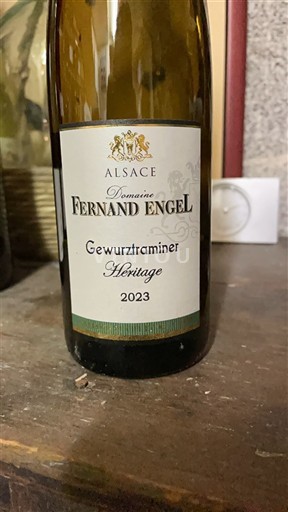Alsace Domaine Fernand Engel Gewurztraminer Heritage 2023