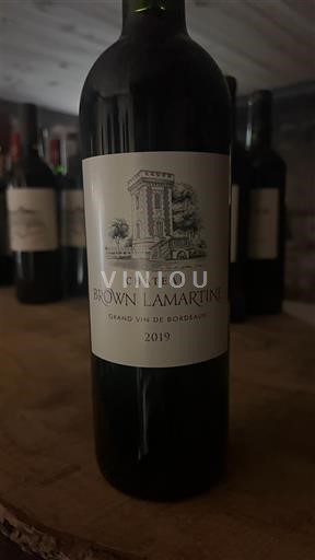 Vinos Rouge sec Château Brown Lamartine 2019 Francia Burdeos Bordeaux AOC