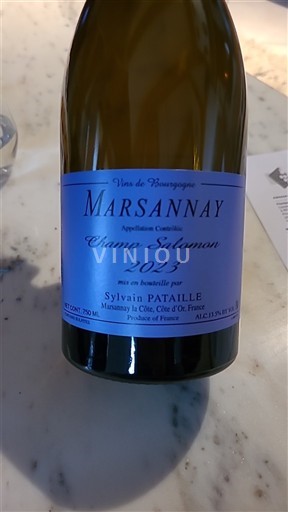 Bourgogne Marsannay Sylvain Pataille Champ Salomon 2023
