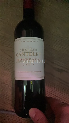 Bordeaux Château Gantelet 2018