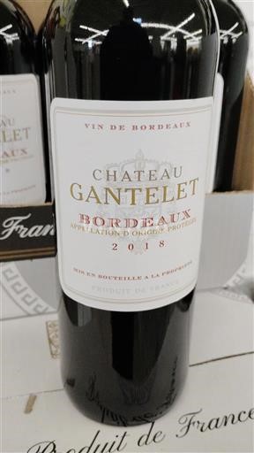 Bordeaux Château Gantelet 2018