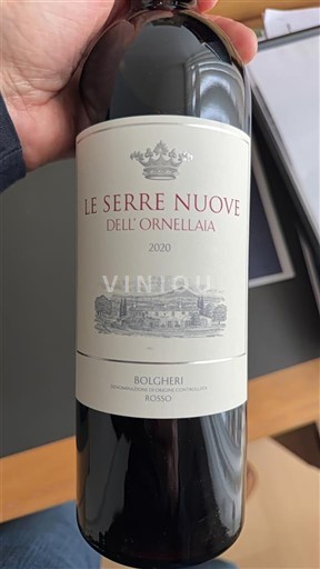 Toscane Niet gespecificeerd Tenuta dell'Ornellaia Le Serre Nuove dell'Ornellaia 2020