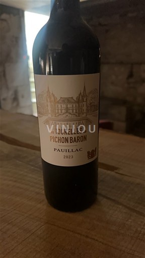 Bordéus Pauillac Les Tourelles de Pichon Baron 2023