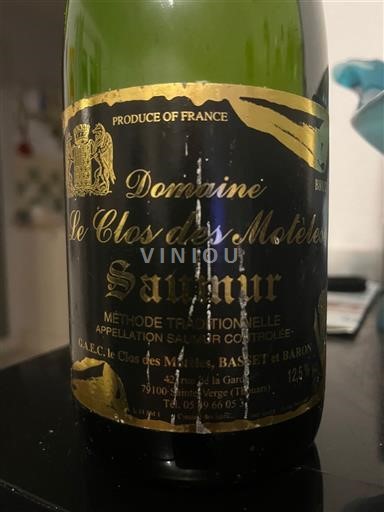 Valle della Loira Saumur Domaine Le Clos des Motèles Senza annata