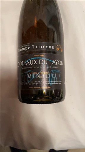 Loire Valley Coteaux du Layon Domaine Trompe Tonneau 2015