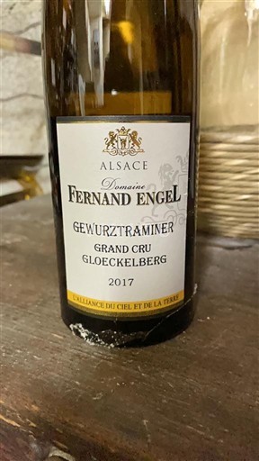 Alsace Gewurztraminer Grand Cru Domaine Fernand Engel Grand Cru Gloeckelberg 2017