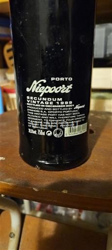 Portugalska Porto Niepoort Secundum Vintage 1999