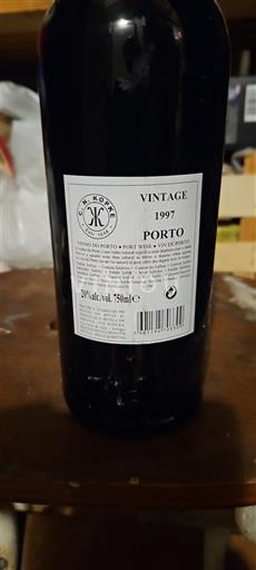Portugal Port Kopke Vintage 1997
