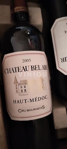 Bordeaux Haut-Médoc Château Bel Air 2005