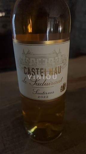 Bordeaux Sauternes Castelnau de Suduiraut 2022
