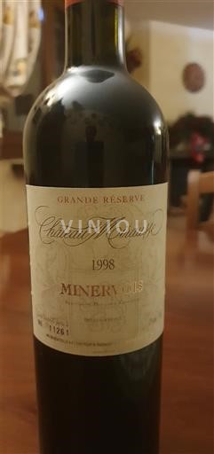Langvedok Minervois Château Moinous Grande Réserve 1998