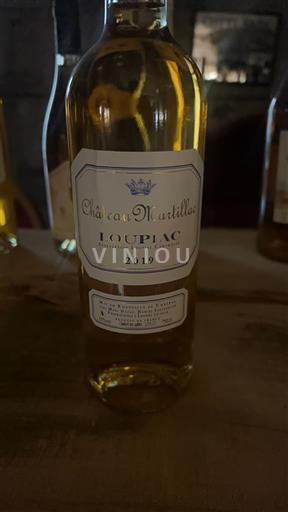 Bordéus Loupiac Château Martillac 2019