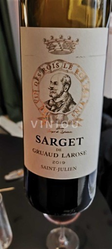 Bordéus Saint-Julien Gruaud Larose Sarget de Gruaud Larose 2024