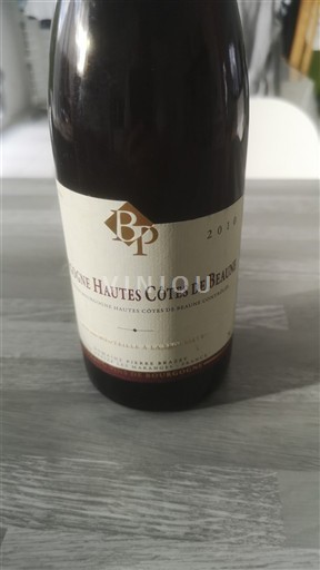 Burgundy Unspecified Domaine Pierre Bourée Fils 2016