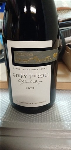 Burgundy Unspecified Premier Cru Domaine Theulot-Juillot La Grande Berge 2023