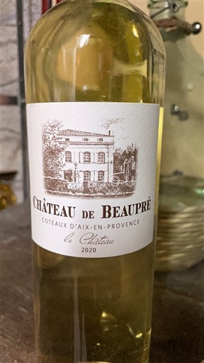 Provence Coteaux d'Aix-en-Provence Château Beaupré Le Château 2020