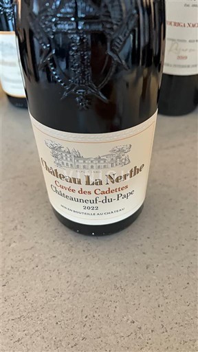 Valle del Rodano Châteauneuf-du-Pape Château La Nerthe des Cadettes 2022