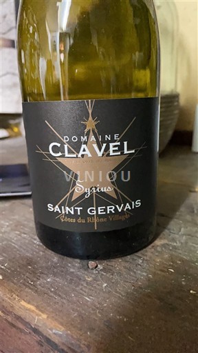 Valle del Rodano Non specificato Domaine Clavel Syrius 2022