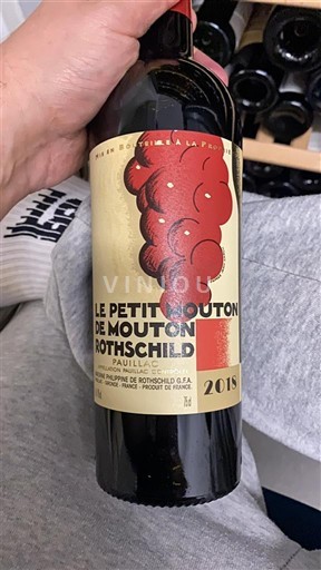 Bordéus Pauillac Le Petit Mouton de Mouton Rothschild 2018