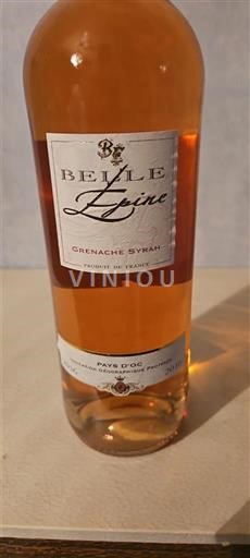 Languedoc in Roussillon Pays d'Oc Belle Zinc Grenache Syrah 2016