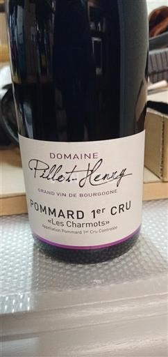 Bourgogne Pommard Premier Cru Domaine Pillot-Henry Les Charmots Không niên vụ