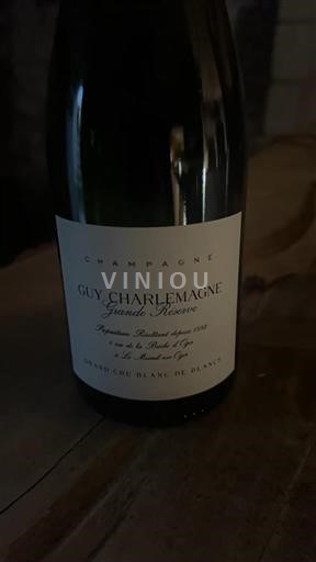 Champagne Sâm-panh Guy Charlemagne Grande Réserve Không niên vụ