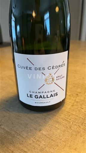 Champagne Sâm-panh Champagne Le Gallais des Cèdres Không niên vụ