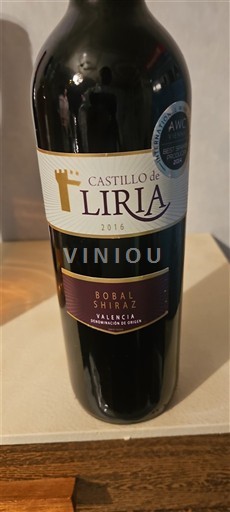 Cộng đồng Valencia Valencia Castillo de Liria Bobal Shiraz 2016