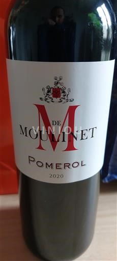 Bordeaux Pomerol Château Moulinet M de Moulinet 2020