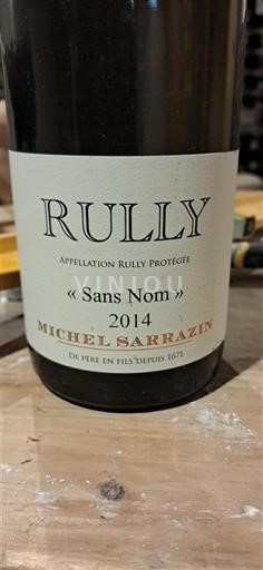 Burgundija Руи Michel Sarrazin Sans Nom 2014