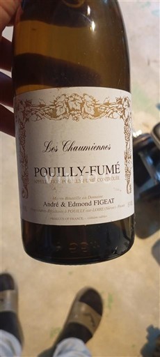 Dolina Loare Pouilly-fumé André & Edmond Figeat Les Chaumiennes Neleten.