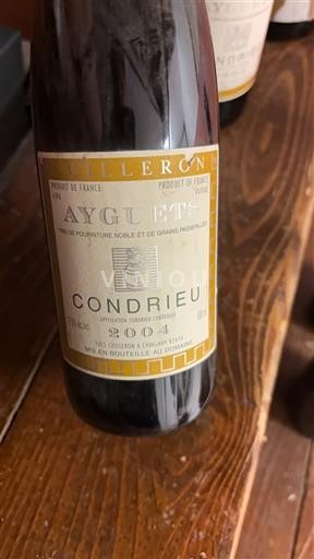 Thung lũng Rhône Condrieu Cuilleron Ayguets 2004