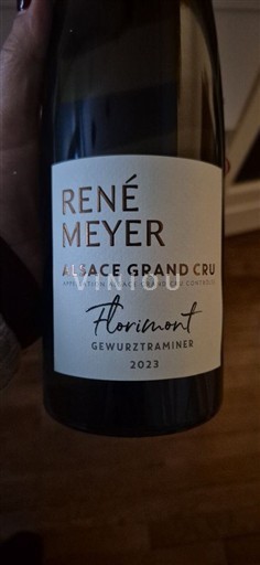Alsace Không được chỉ định Grand Cru René Meyer Florimont 2023
