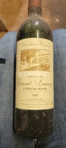 Bordéus Côtes-de-bourg Château Grand Launay Chevalier de Launay 1997