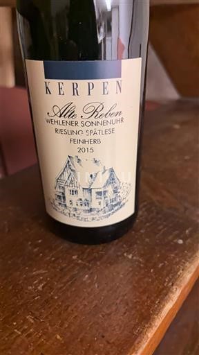 Mosel Không được chỉ định Kerpen Alte Reben 2015