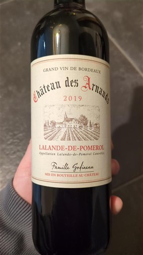Bordeaux Lalande-de-Pomerol Château Arnaud 2019
