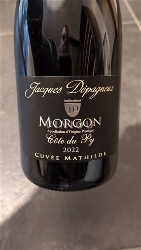 Beaujolais Morgon Jacques Depagneux Mathilde 2022
