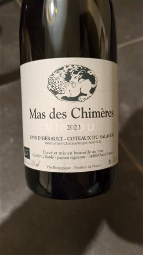 Linguadoca e Rossiglione Coteaux del Salagou Mas des Chimères 2022