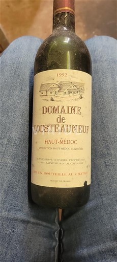 Bordeaux Haut-Médoc Domaine Lousteauneuf 1992