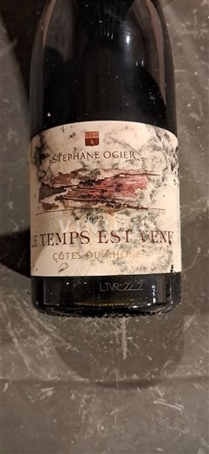 Thung lũng Rhône Côtes-du-rhône Stéphane Ogier Le Temps Est Ven 2022