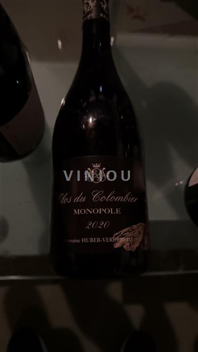 Borgonha Volnay Domaine Hubert-Verdereau Clos du Colombier Monopole 2020