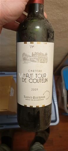 Bordéus Saint-Estèphe Château Haut Tour de Coutelin 2009