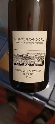 Alsasko Nespecifikováno Grand Cru Grand cru Ollwiller 2016