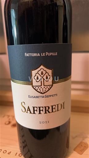 Toscana Ikke specificeret Fattoria Le Pupille Saffredi 2021