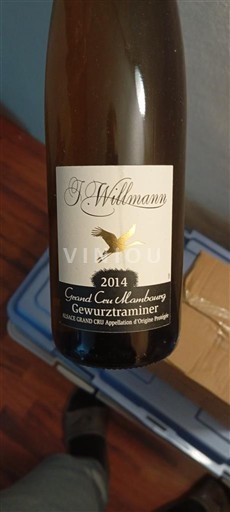 Alsace Không được chỉ định Grand Cru J. Willmann 2014