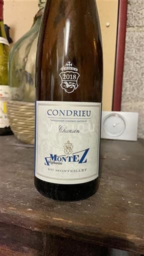 Thung lũng Rhône Condrieu Domaine Monteillet Chanson 2018