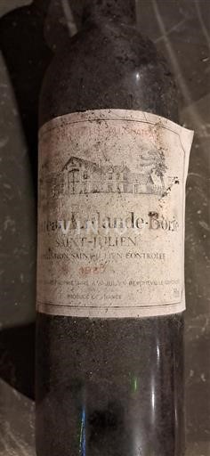 Bordéus Saint-Julien Château Lalande-Borie 1987