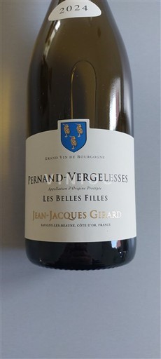 Bourgogne Pernand-vergelesses Jean-Jacques Girard Les Belles Filles 2024