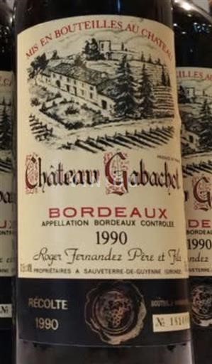 Bordeaux Château Gabachot 1990